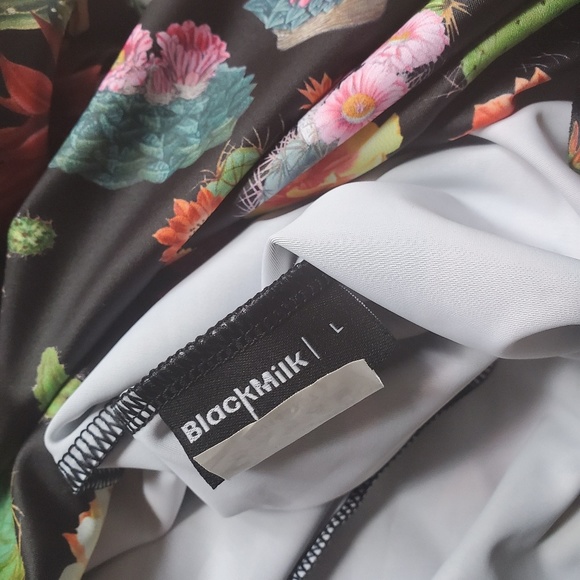 Black Milk Desert Flowers Evil Skater Dress - Picture 6 of 6